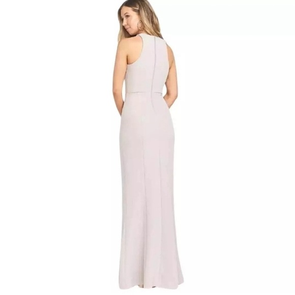 Show Me Your Mumu Chicago High Neck Gown Show Me the Ring Stretch Crepe Small - Picture 2 of 15